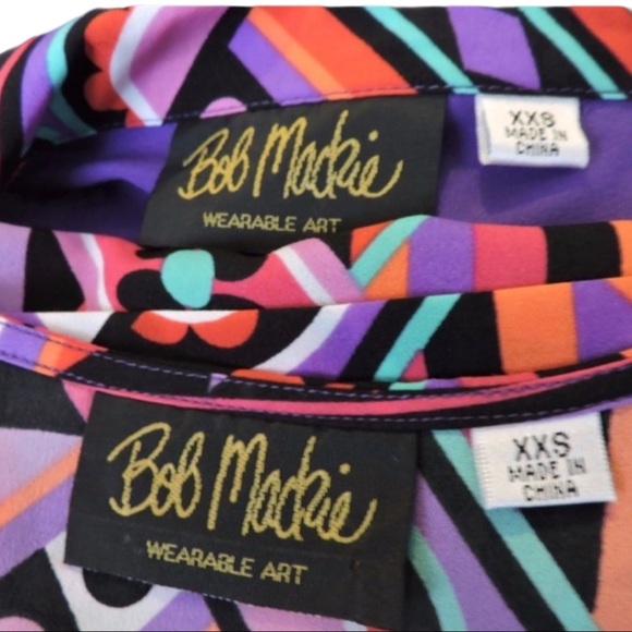 Bob Mackie Twinset Jacket & Tank Top Shirt XXS - Picture 7 of 10